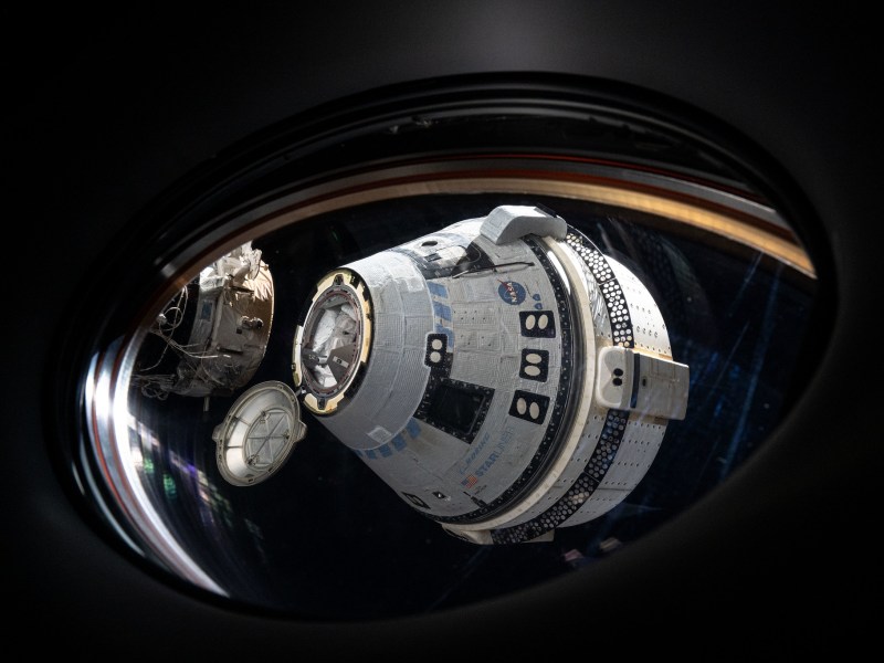 Starliner undocking