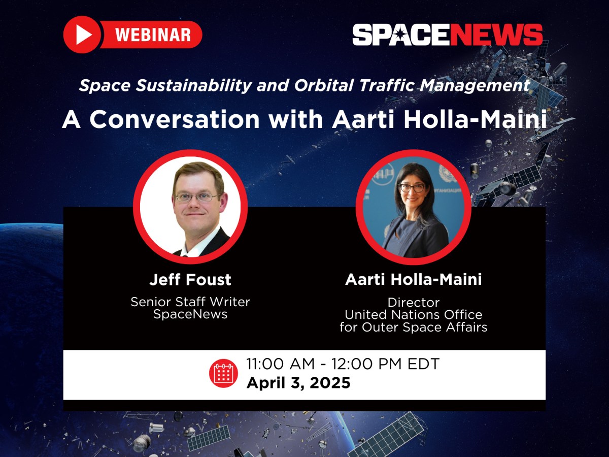 Space Sustainability and Orbital Traffic Management – A Conversation with Aarti Holla-Maini (replay)