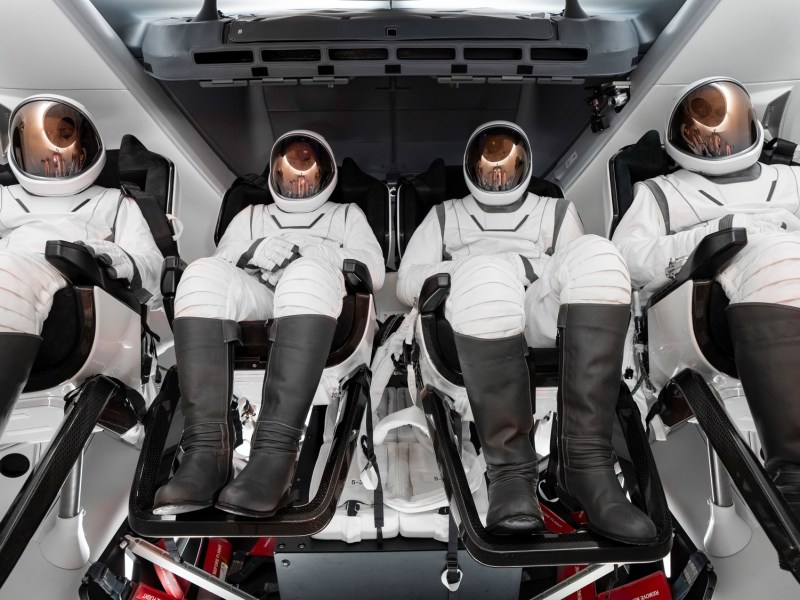 Polar Dawn EVA suits