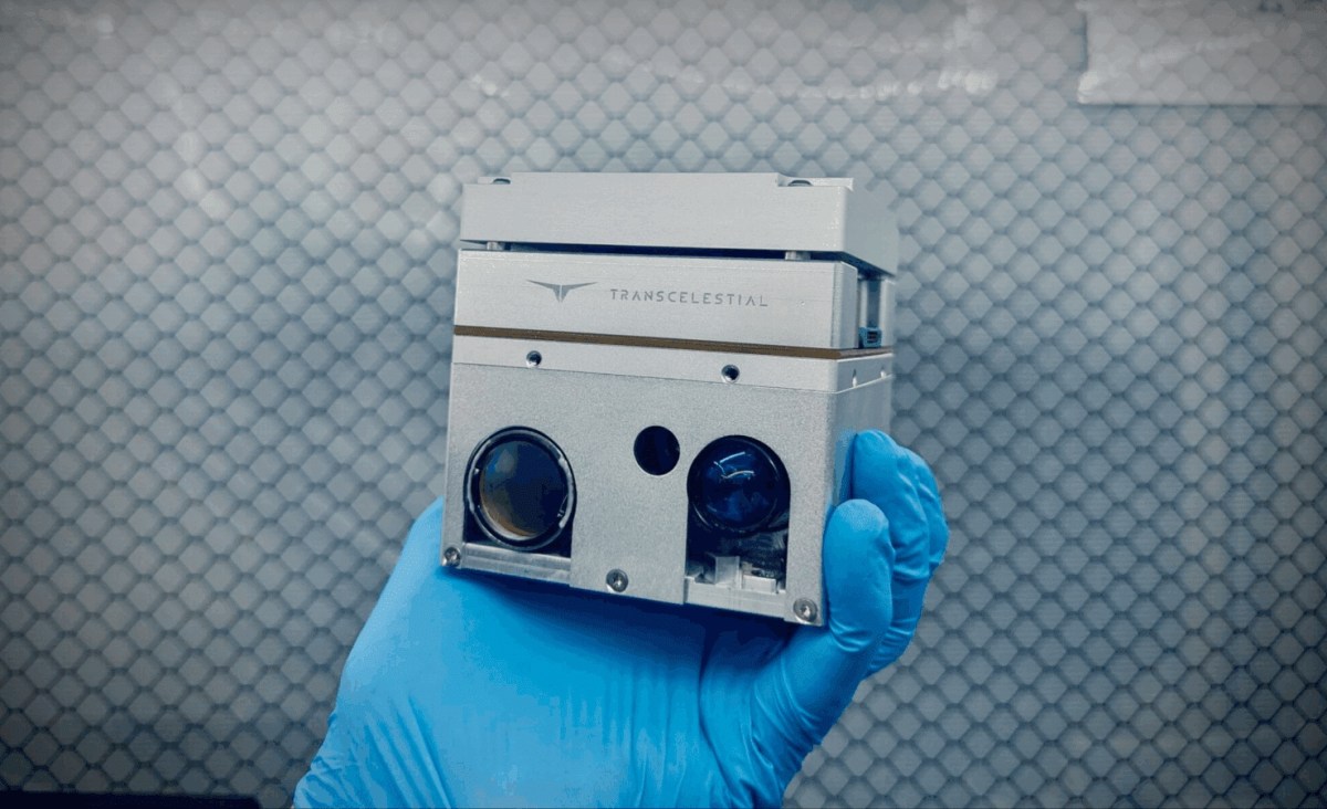 Transcelestial optical comms