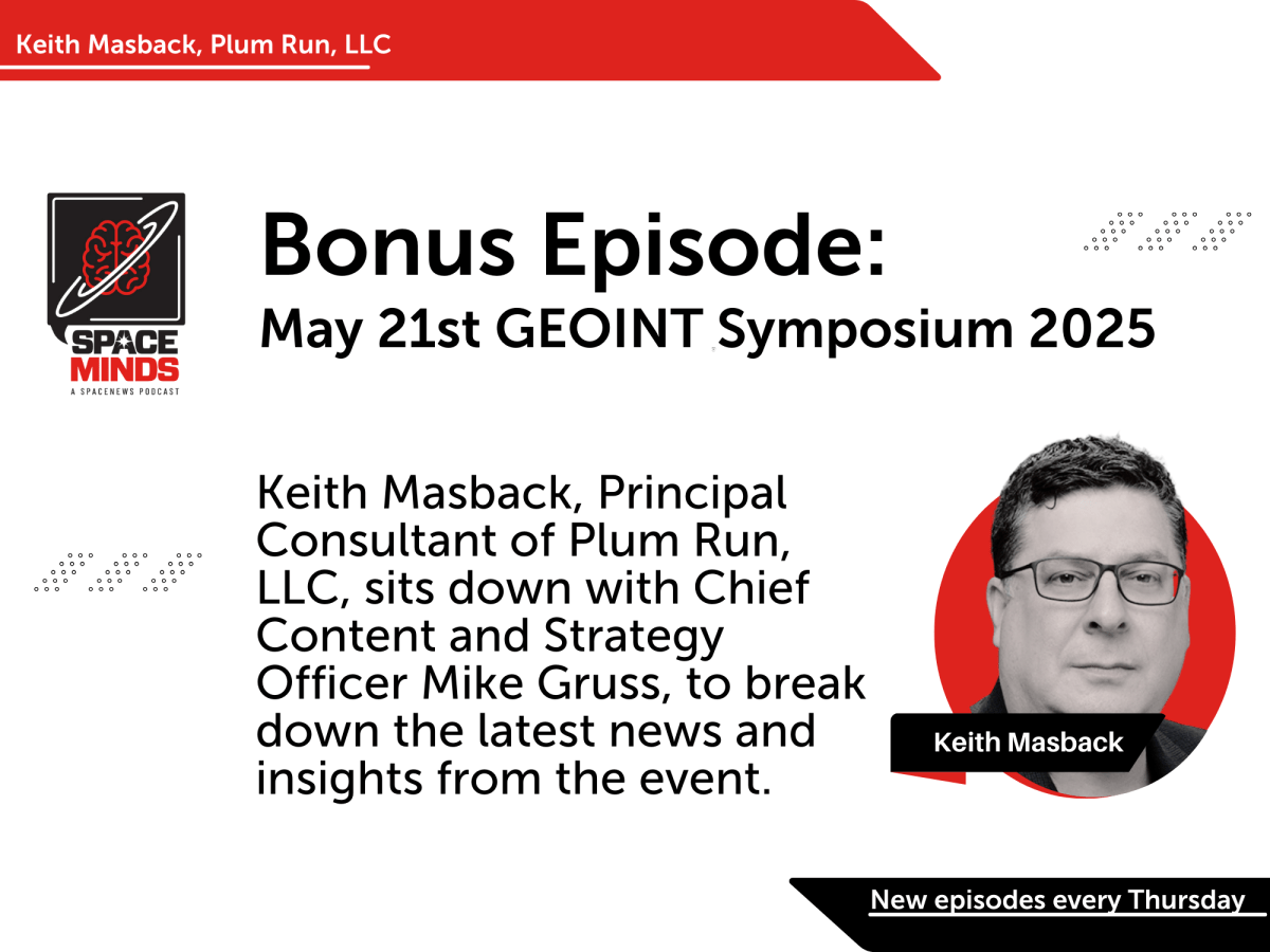 Straight talk from GEOINT: Keith Masback on the road ahead