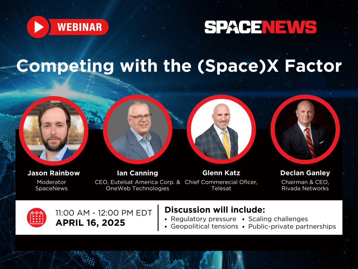 Webinar: Competing with the (Space)X Factor (replay)