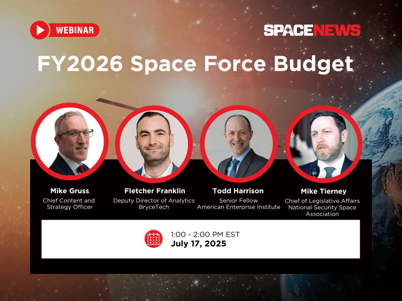 Webinar - FY2026 Space Force Budget