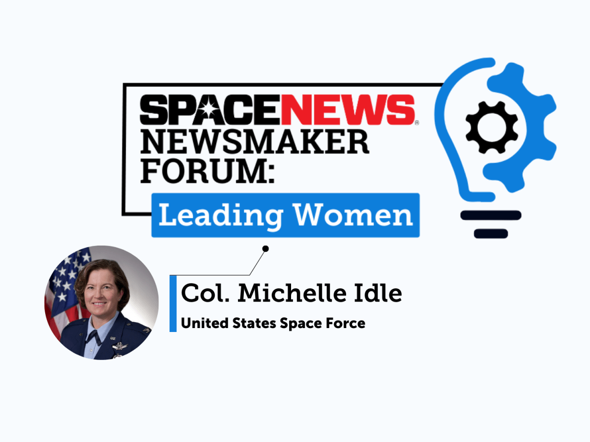 Col. Michelle Idle,  Space Systems Command Deputy Commander – Leading Women in Space