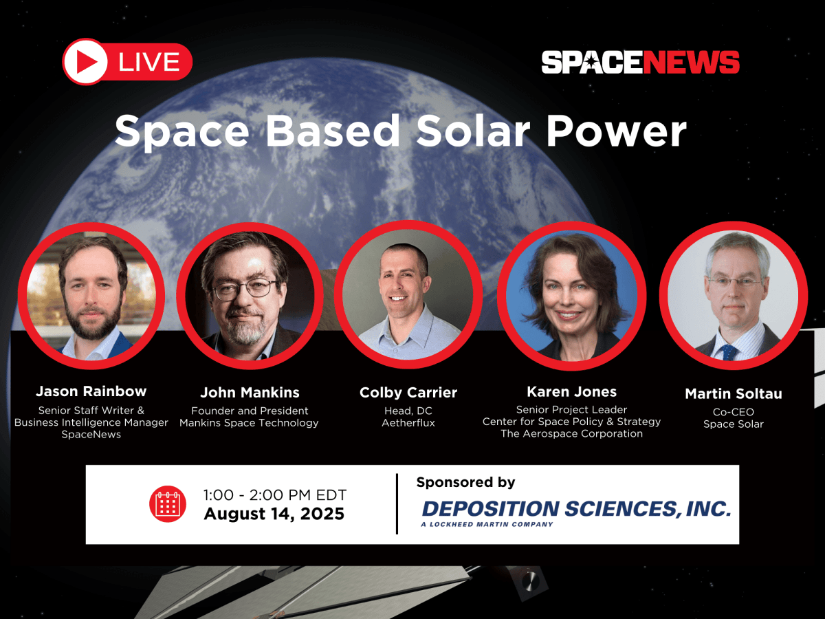Live Event: Space Based Solar Power (replay)